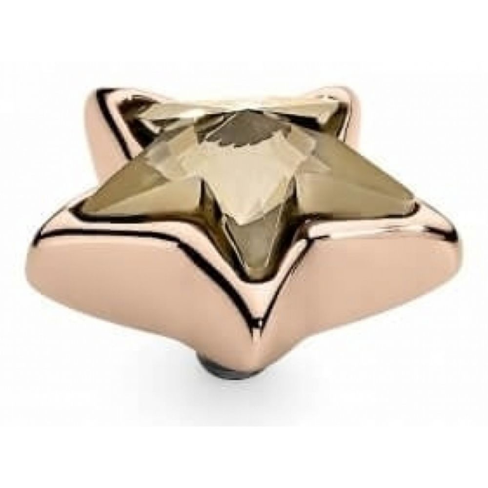 Famosa Golden Shadow Rose Gold Stellar 13mm Ring Top