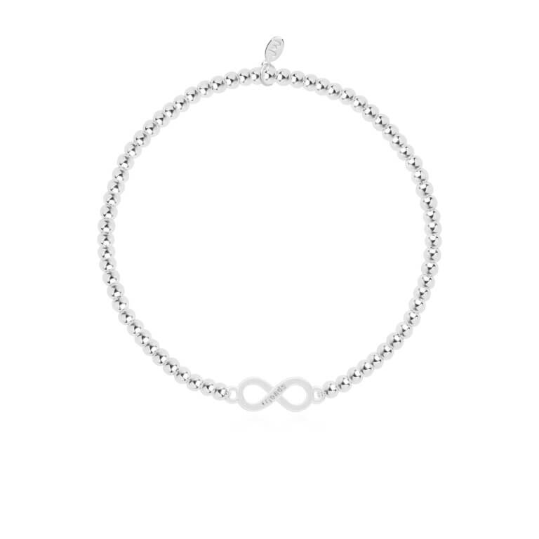 A Little | Friends Forever | Silver | Bracelet | 15.5cm Stretch