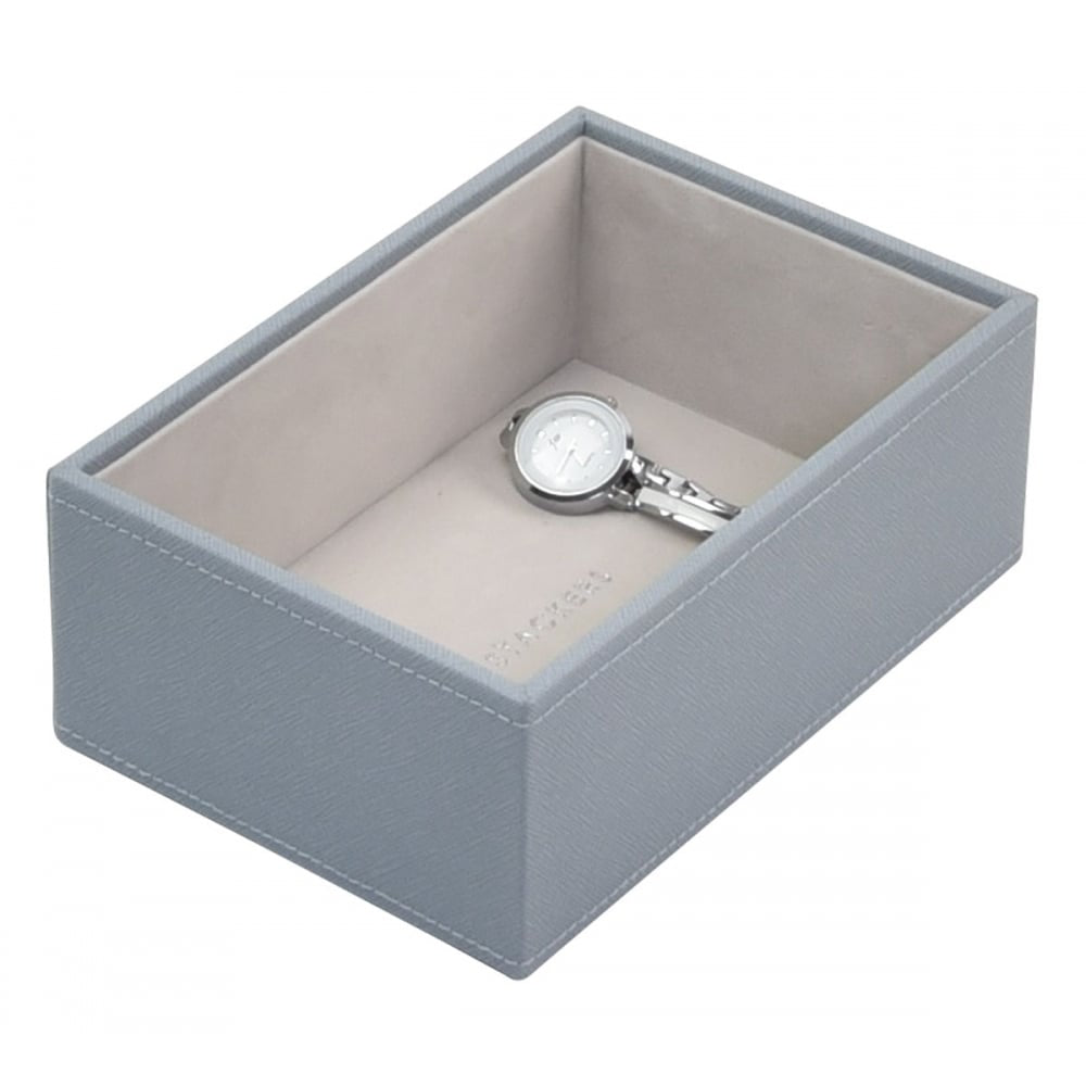 Dusky Blue Mini Set Of 2 Stackers