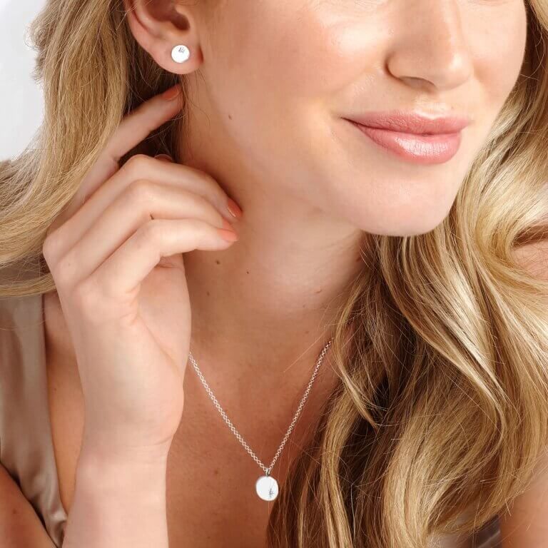A Little | Wonderful Mum | Silver | Earrings