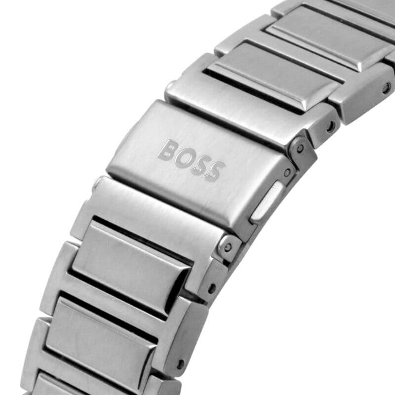 Steer SS Bracelet Strap Grey Dial Gents Watch