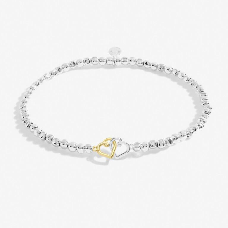Forever Yours 'So Very Proud Of You' Silver & Gold Plated Bracelet
