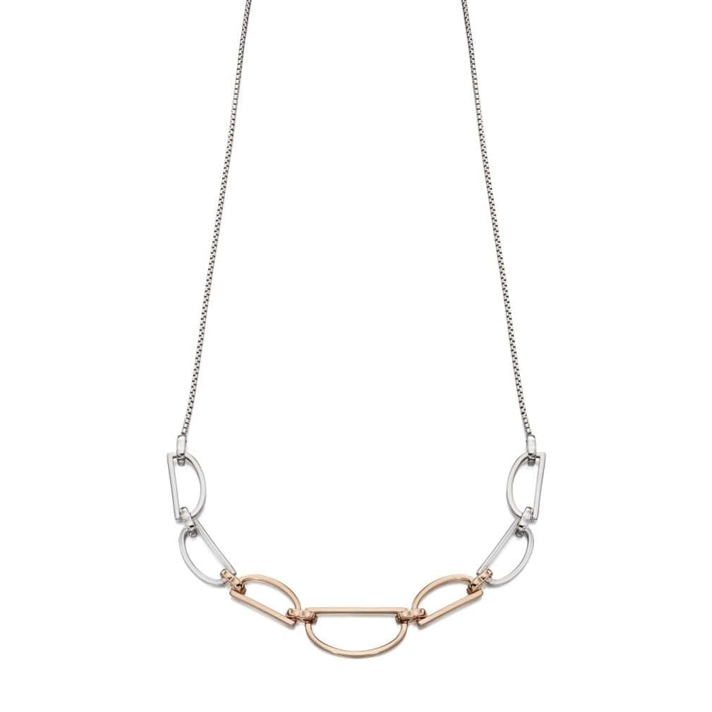 Rose Gold D Link Necklace