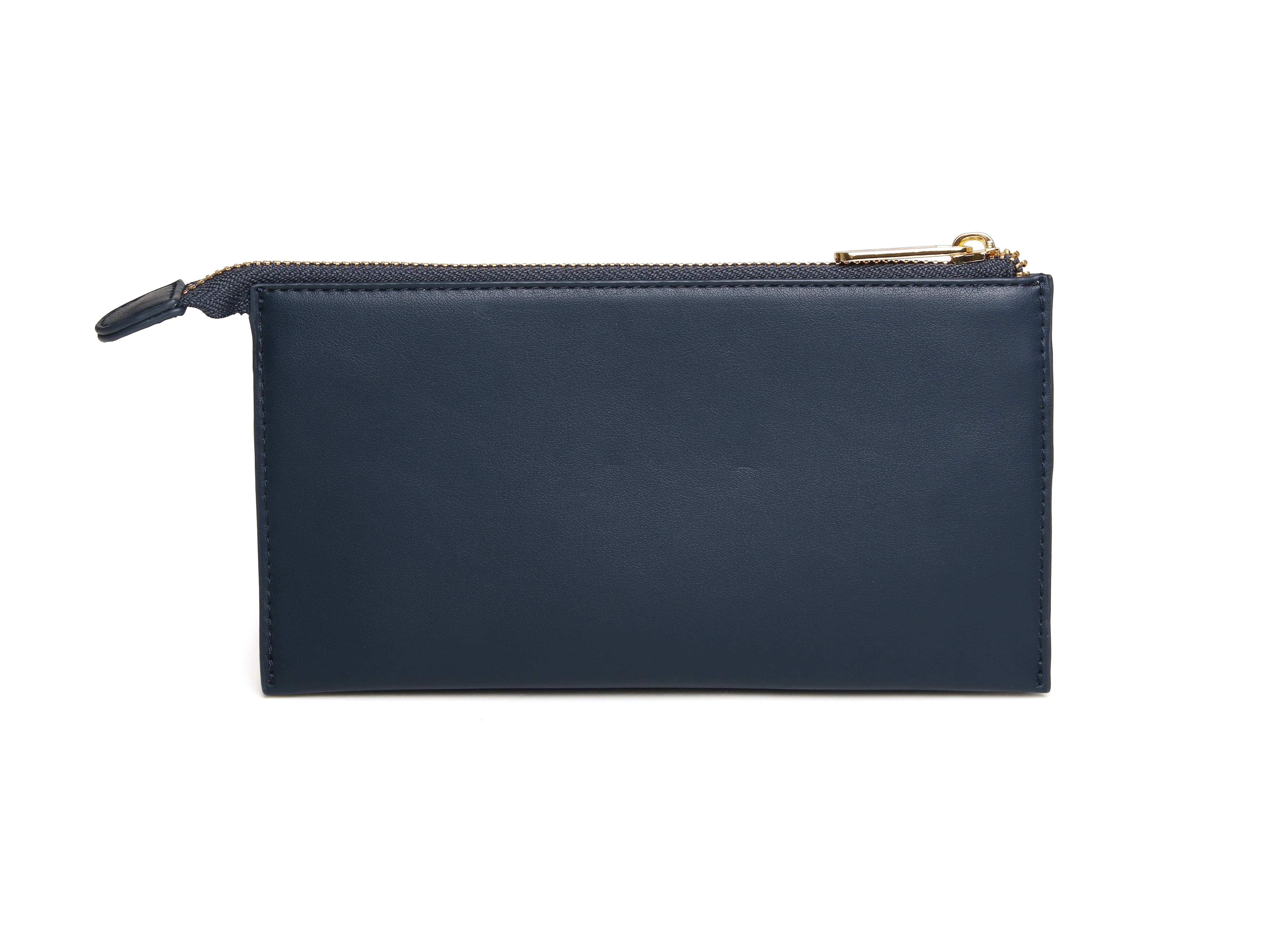 Valencia Double Purse In Navy