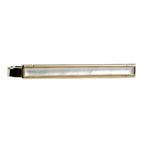 Gold & Mother of Pearl Tie Bar