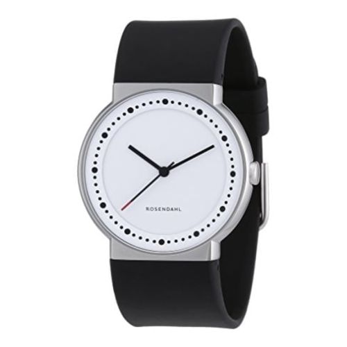 Gents Black Polyurethane Strap Wristwatch