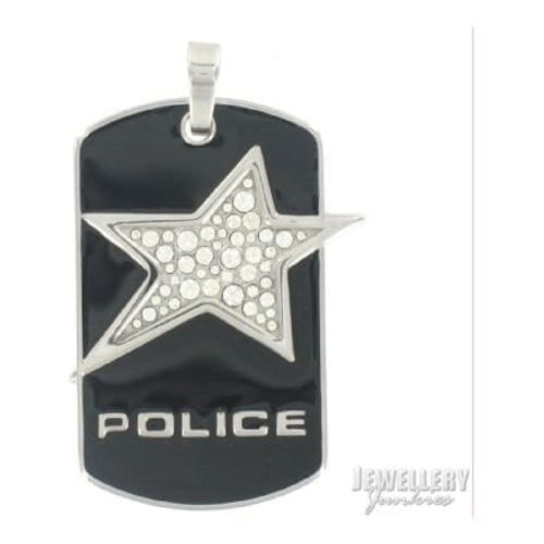 Police Black Stainless Steel