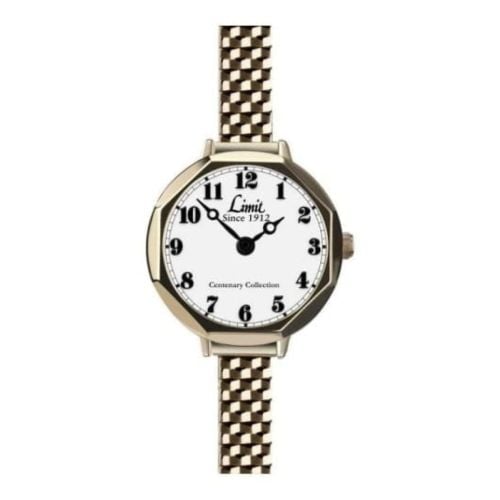 Limit Gold Stainless Steel Expandable Ladies Watch