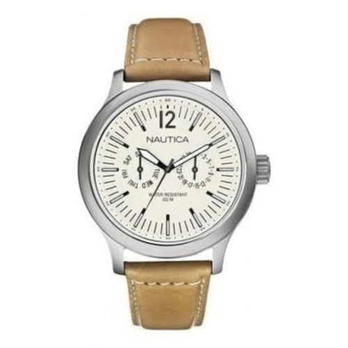 Gents NCT Brown Leather Multifunctional Watch