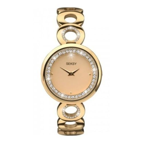 Ladies' Seksy Gold Plated Wristwatch