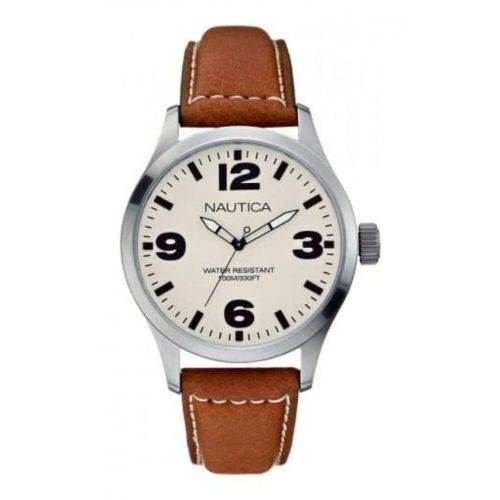 Gents BFD Brown Leather Strap Watch