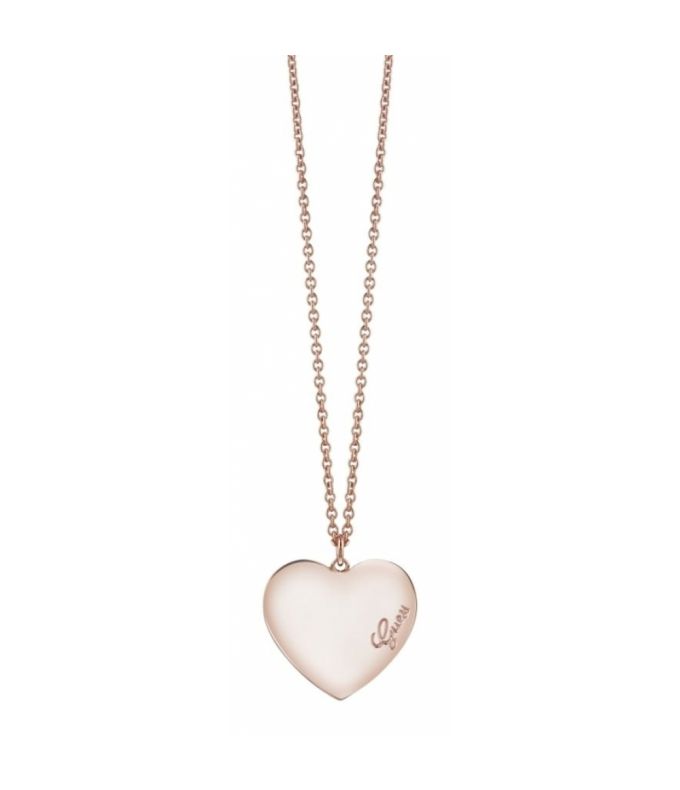 rosegold rose GUESS CHAIN BR HEART PENDANT N Gr 