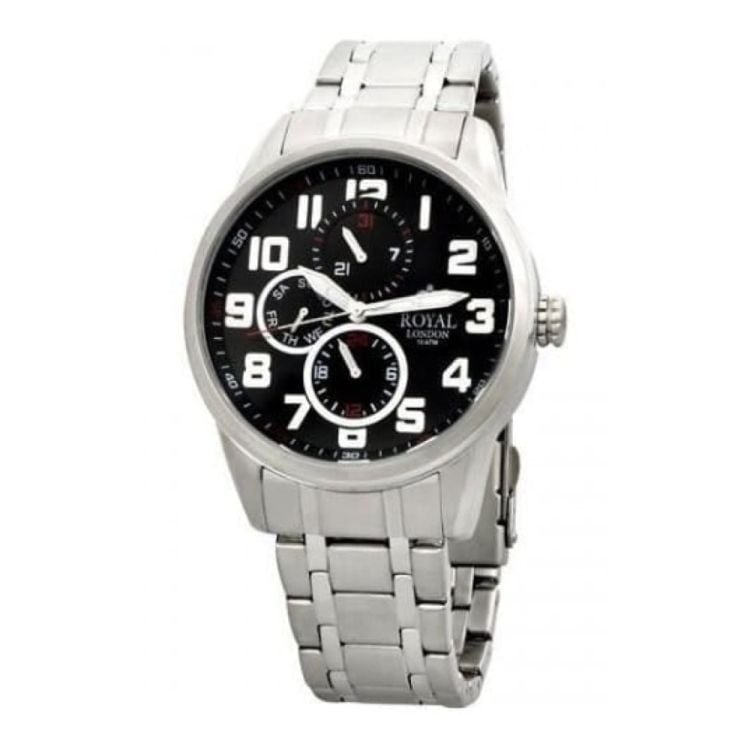 Stainless Steel Gents Chronograph Wristwatch