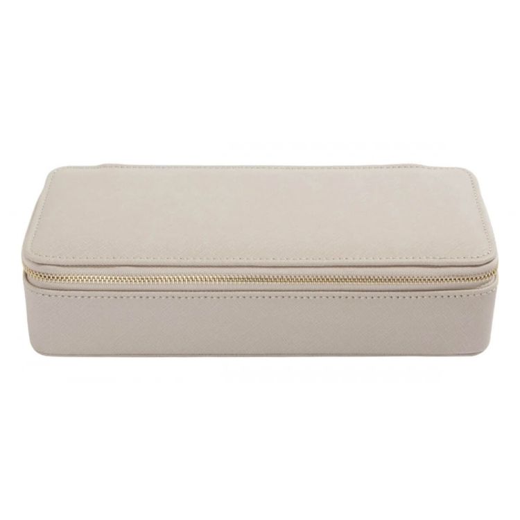 Taupe 75347 Stackers BNWT STACKERS Large Zipped Travel Jewellery Box 