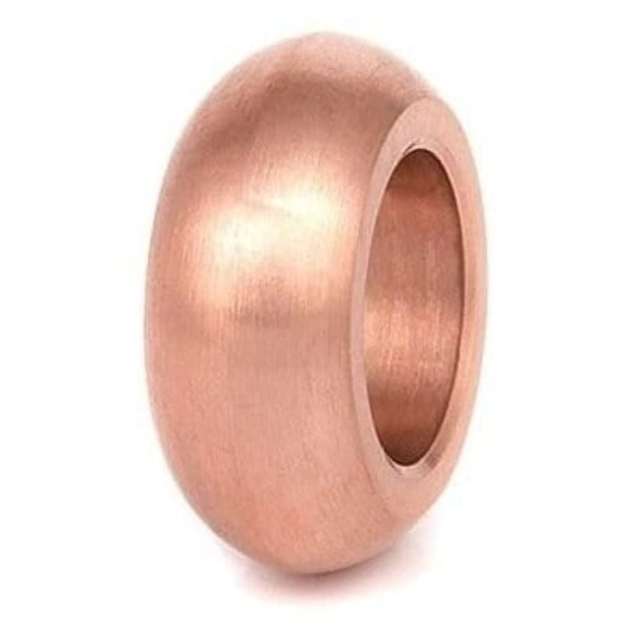 Gents Petite Rose Gold Plated Steel Link