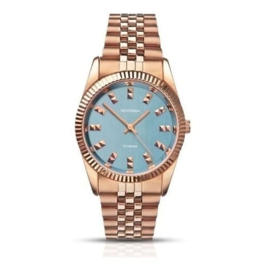 Ladies Rose Gold Plated Wristwatch