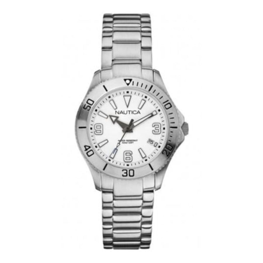 Ladies NAC 102 Silver Stainless Steel Bracelet Watch