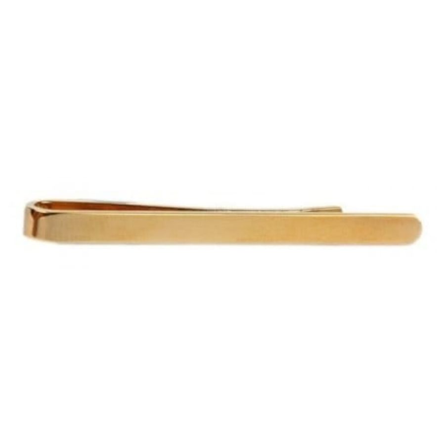 Gold Plated Polished Tie Bar