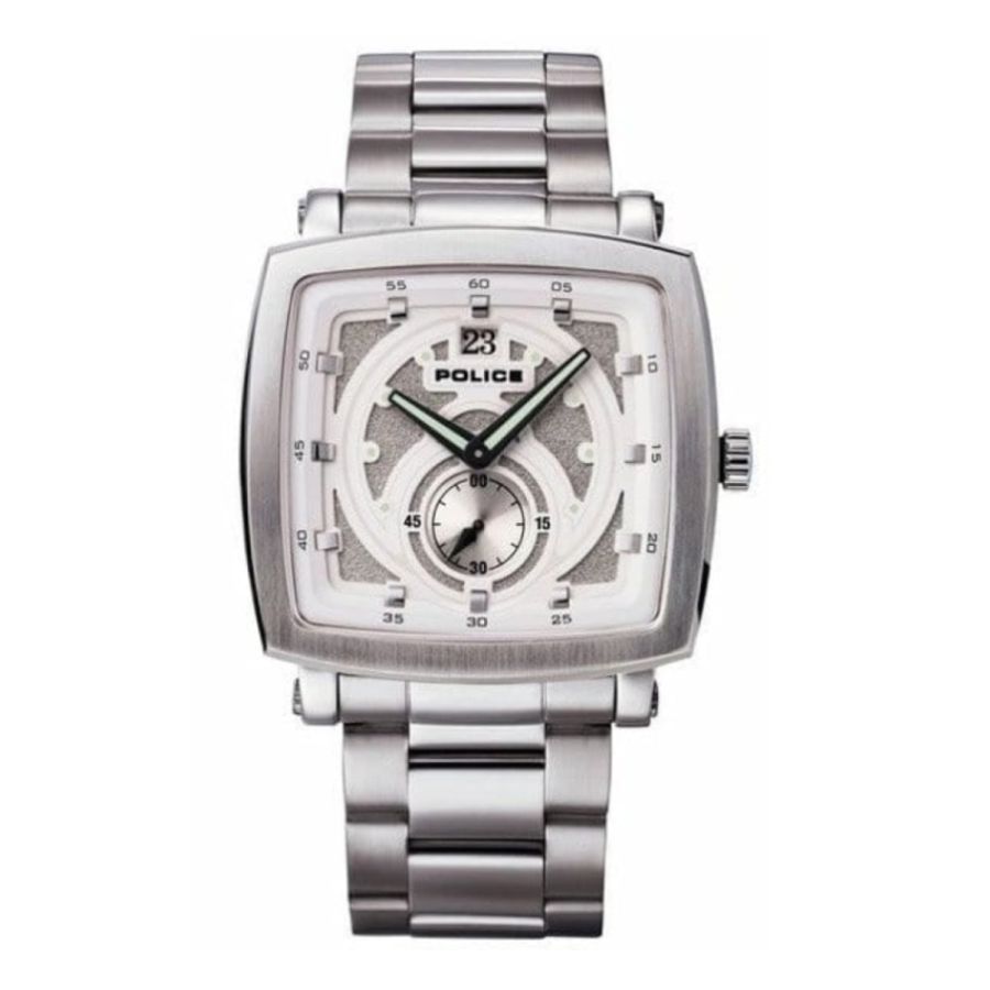 Phalanx Gents Silver Stainless Steel Adjustable Bracelet Watch