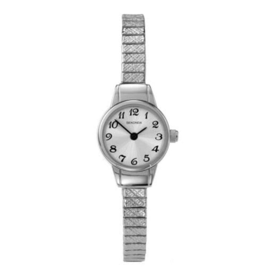 Ladies Petite Stainless Steel Expandable Watch